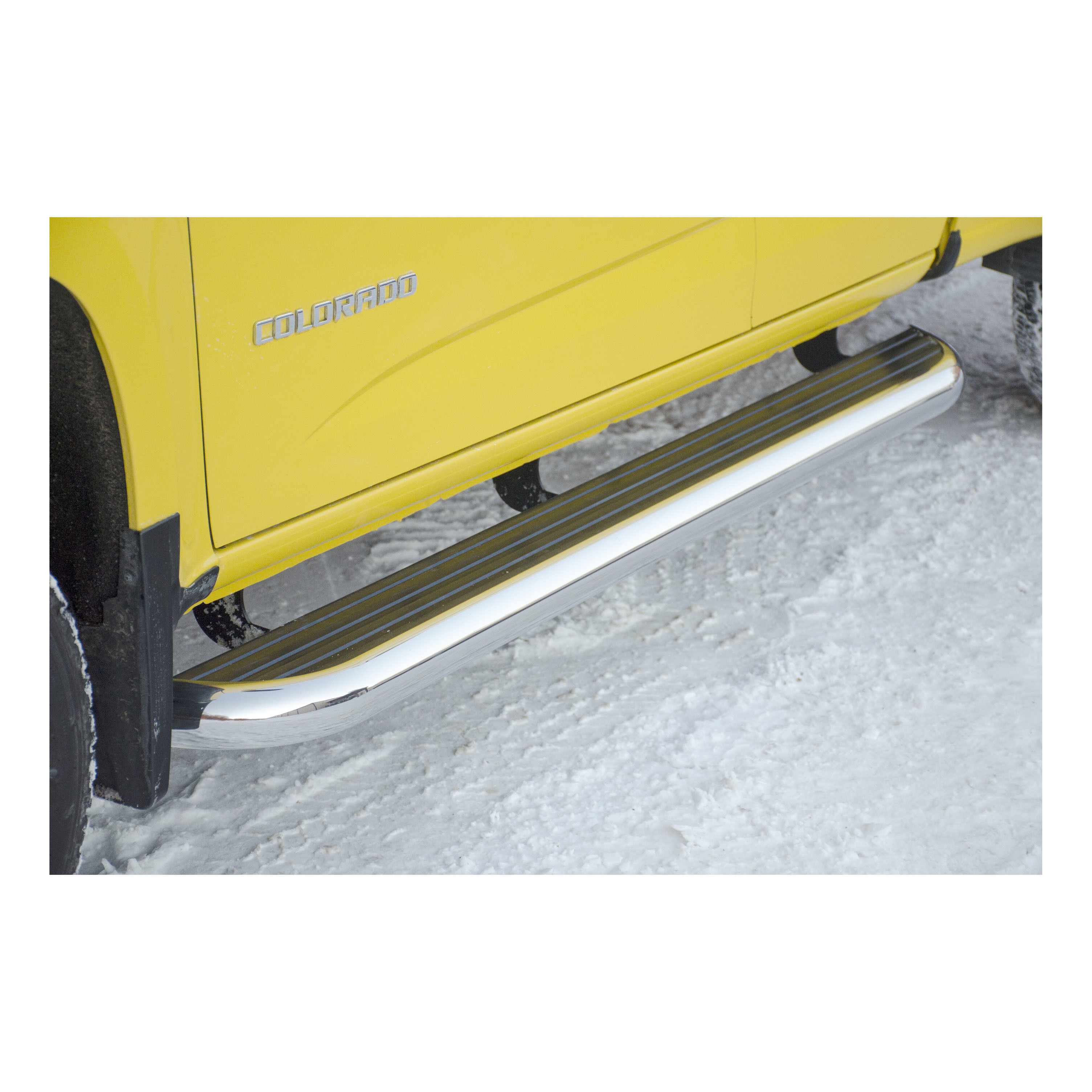 2015-2018 Chevrolet Colorado Ext Cab MegaStep 6 1/2" Running Boards Polished