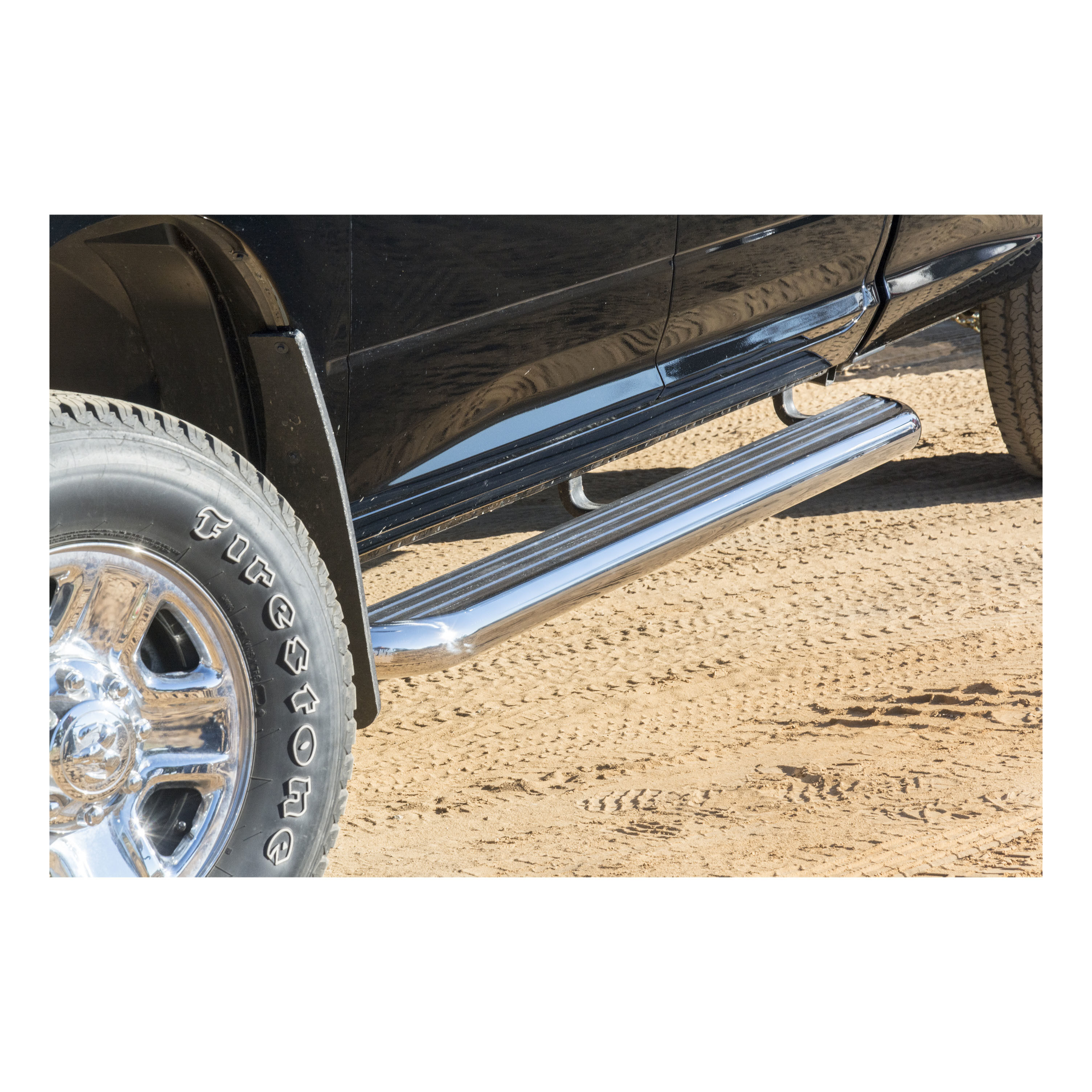 2009-2010 Dodge Ram 1500 Regular Cab 6'4" Box MegaStep 6 1/2" Running Boards Polished