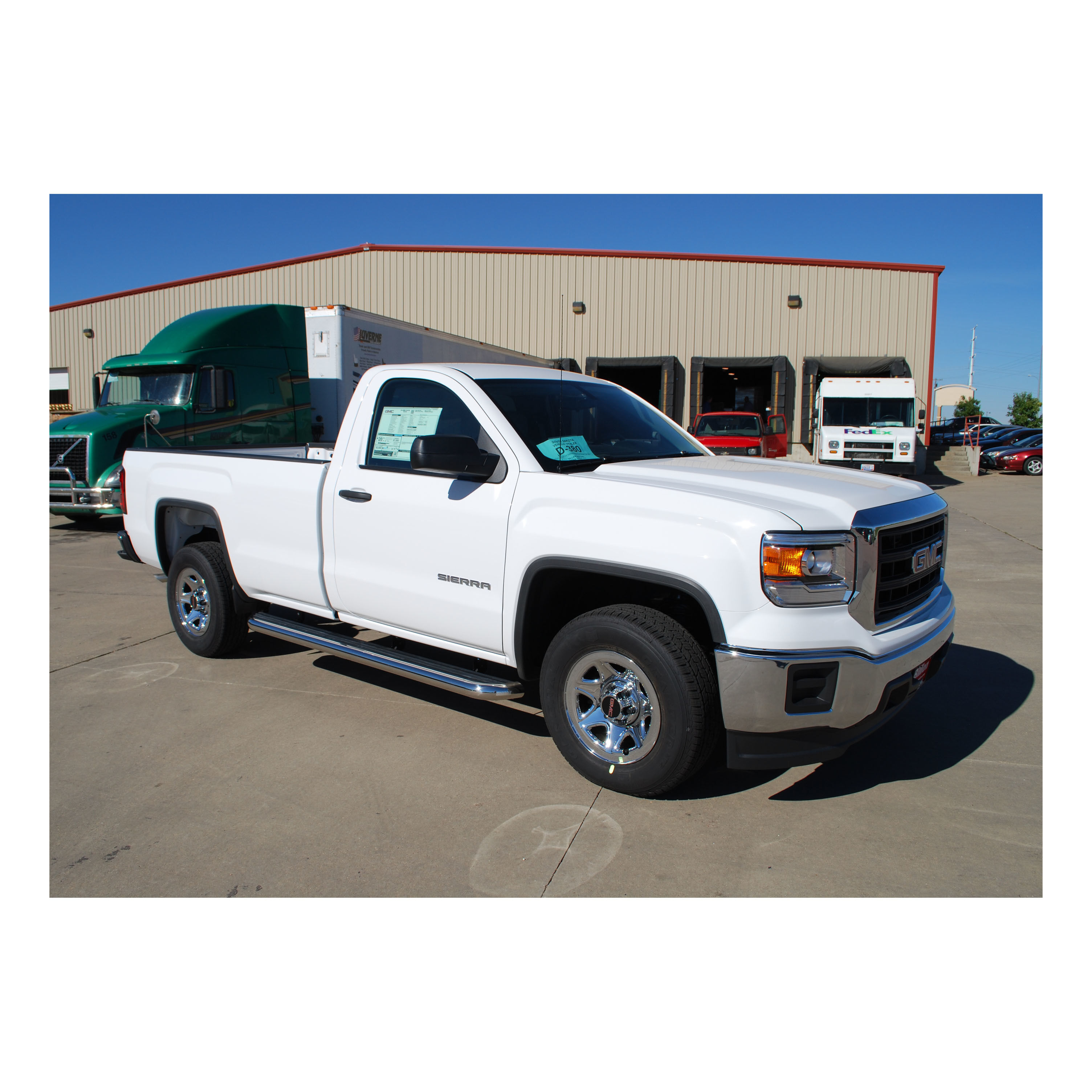2014-2018 Chevrolet Silverado 1500 Double Cab 5'9" Box MegaStep 6 1/2" Running Boards Polished