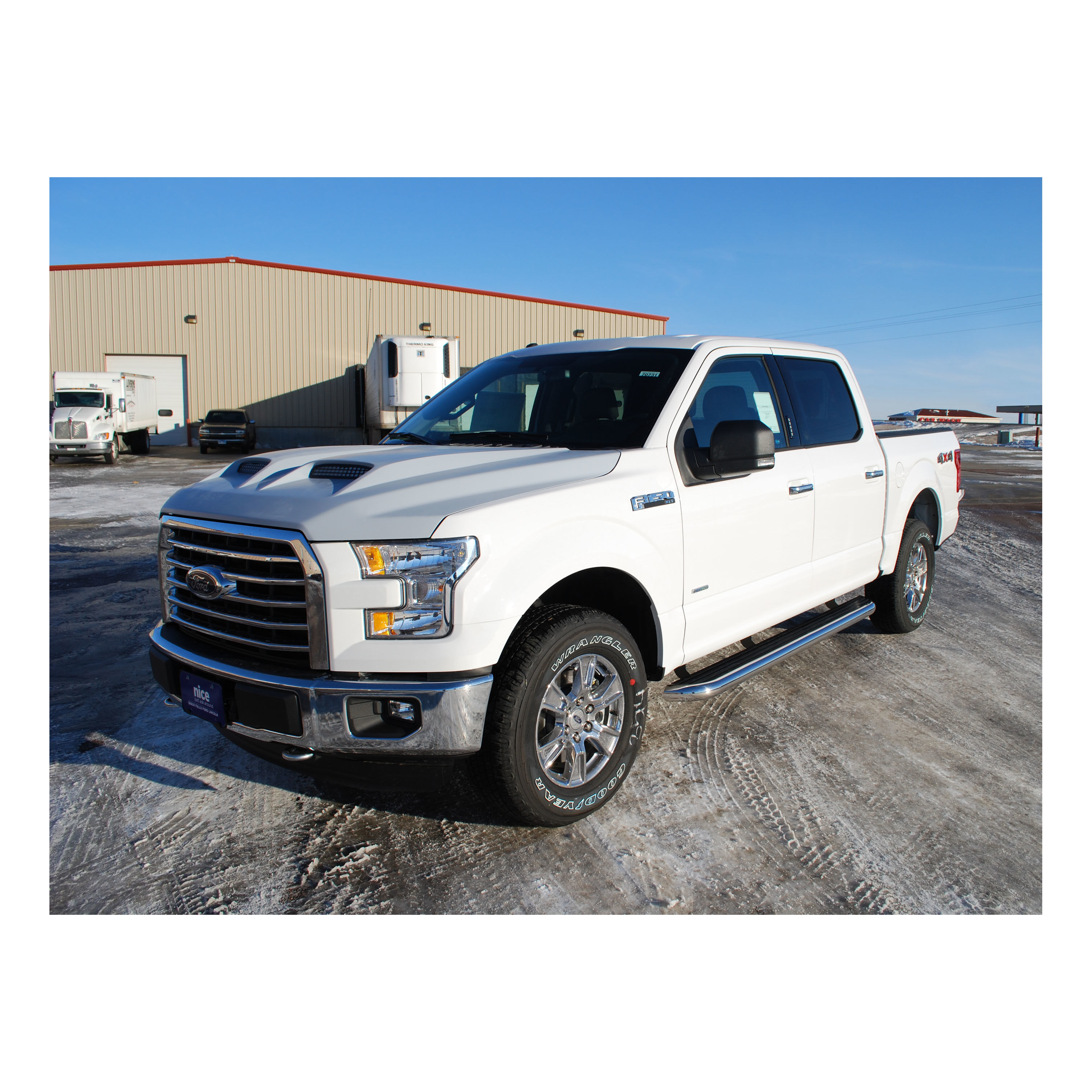 2015-2018 Ford F-150 Super Crew Cab MegaStep 6 1/2" Running Boards Polished