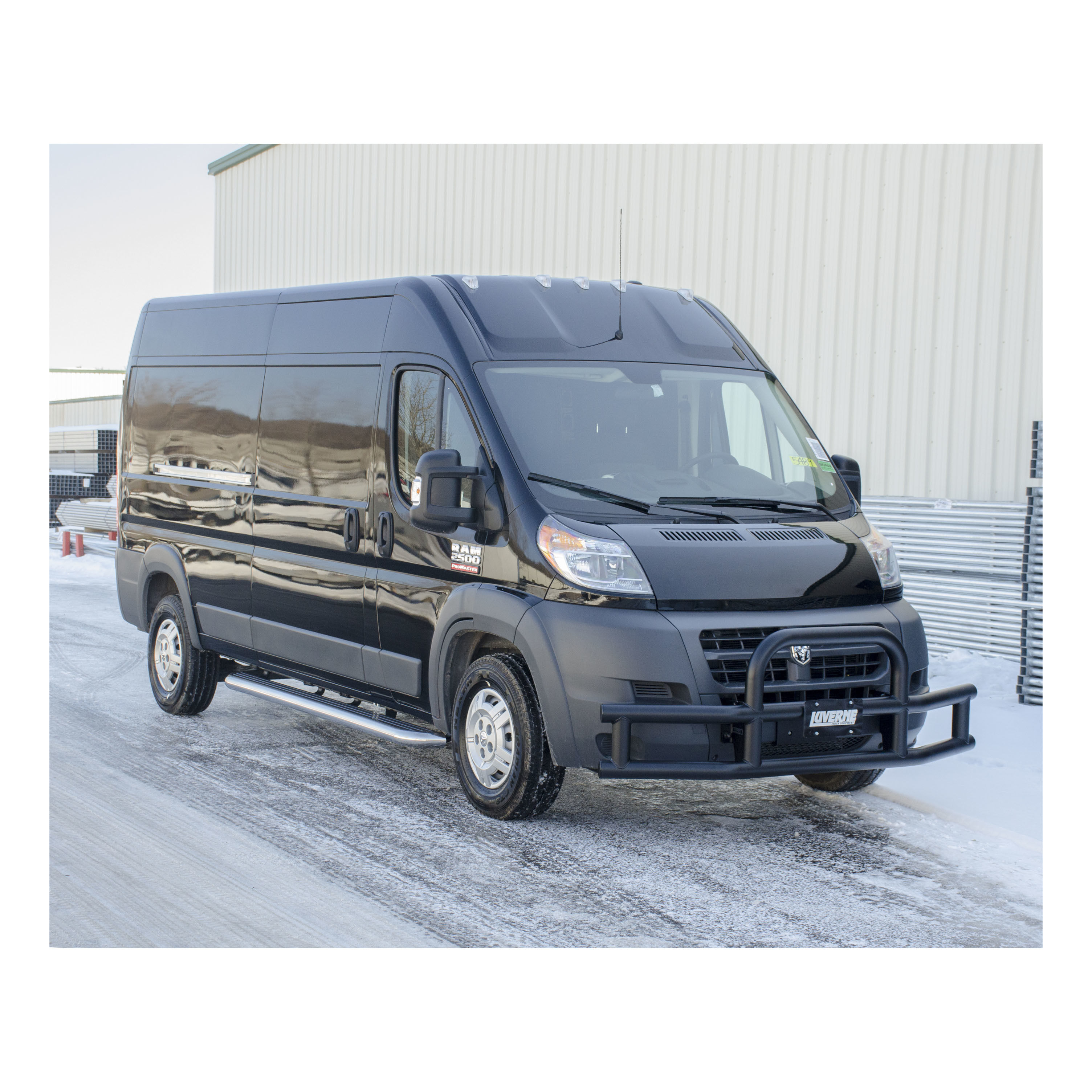 2014-2018 Ram ProMaster 1500 MegaStep 6 1/2" Running Boards Polished