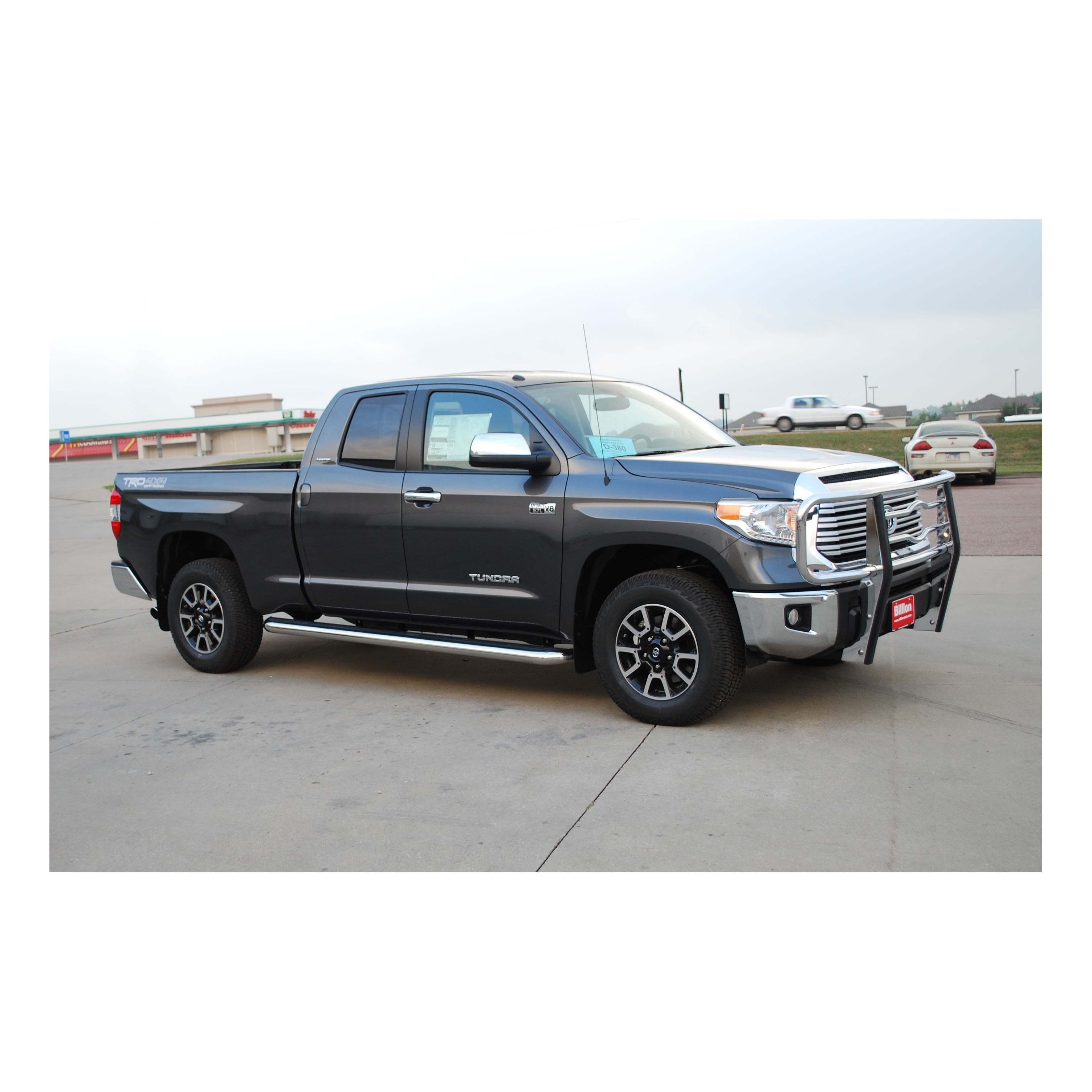 2007-2022 Toyota Tundra Double Cab 8' Box MegaStep 6 1/2" Running Boards Polished