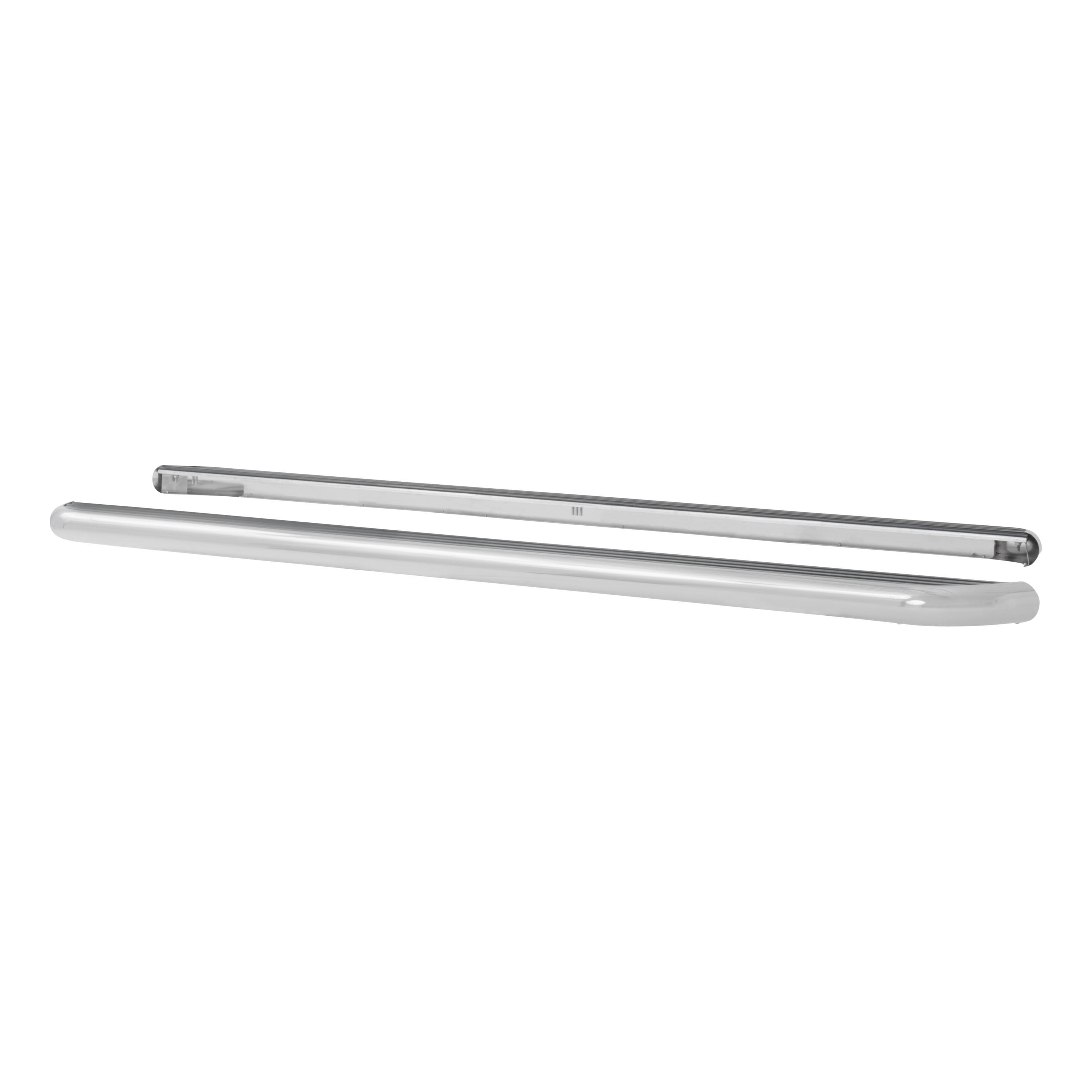 1999-2013 Chevrolet Silverado 1500 Ext Cab 8' Box MegaStep 6 1/2" Running Boards Polished