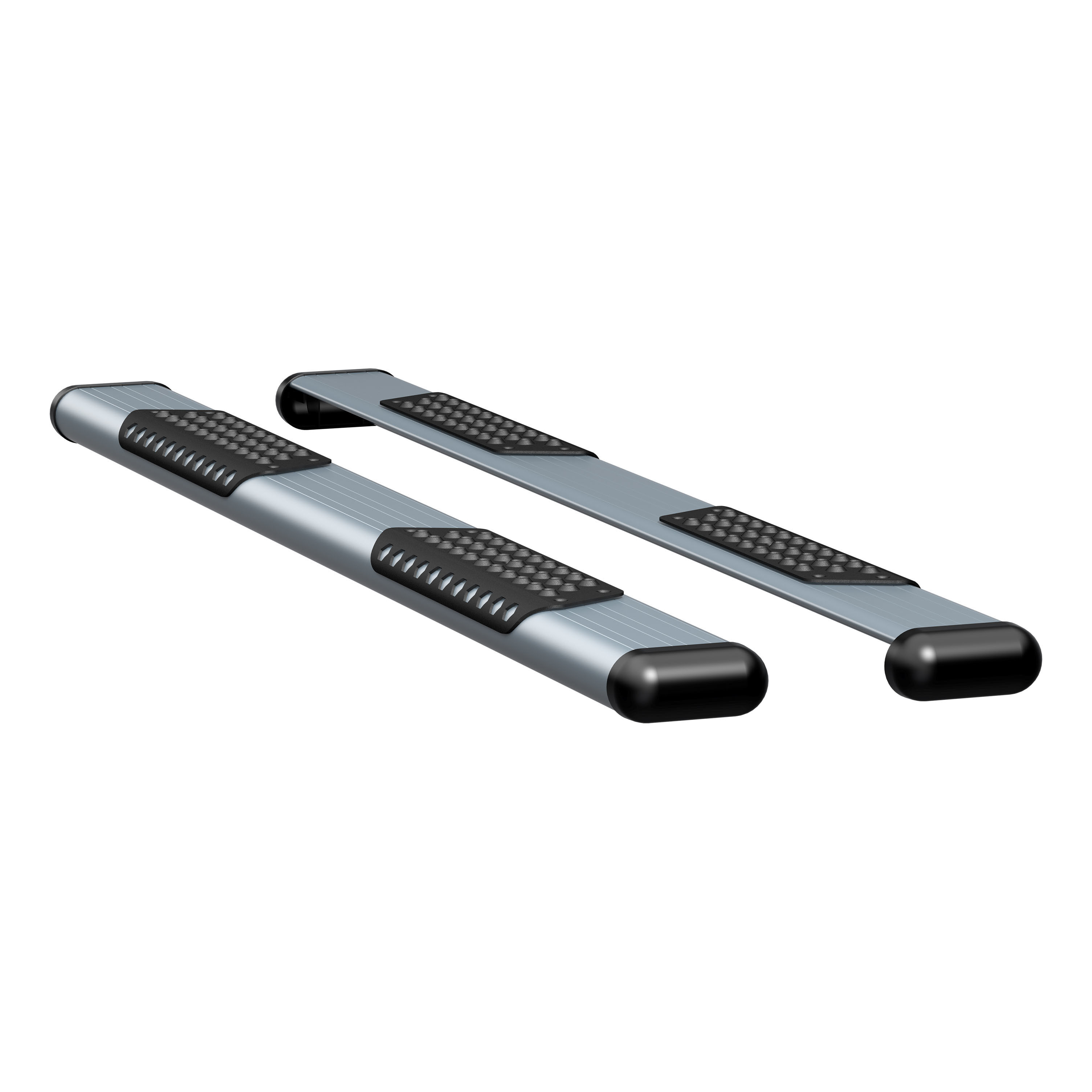 1999-2013 Chevrolet Silverado 1500 Ext Cab O-Mega II 6" Oval Side Steps Silver Luverne Truck - 583078-571113