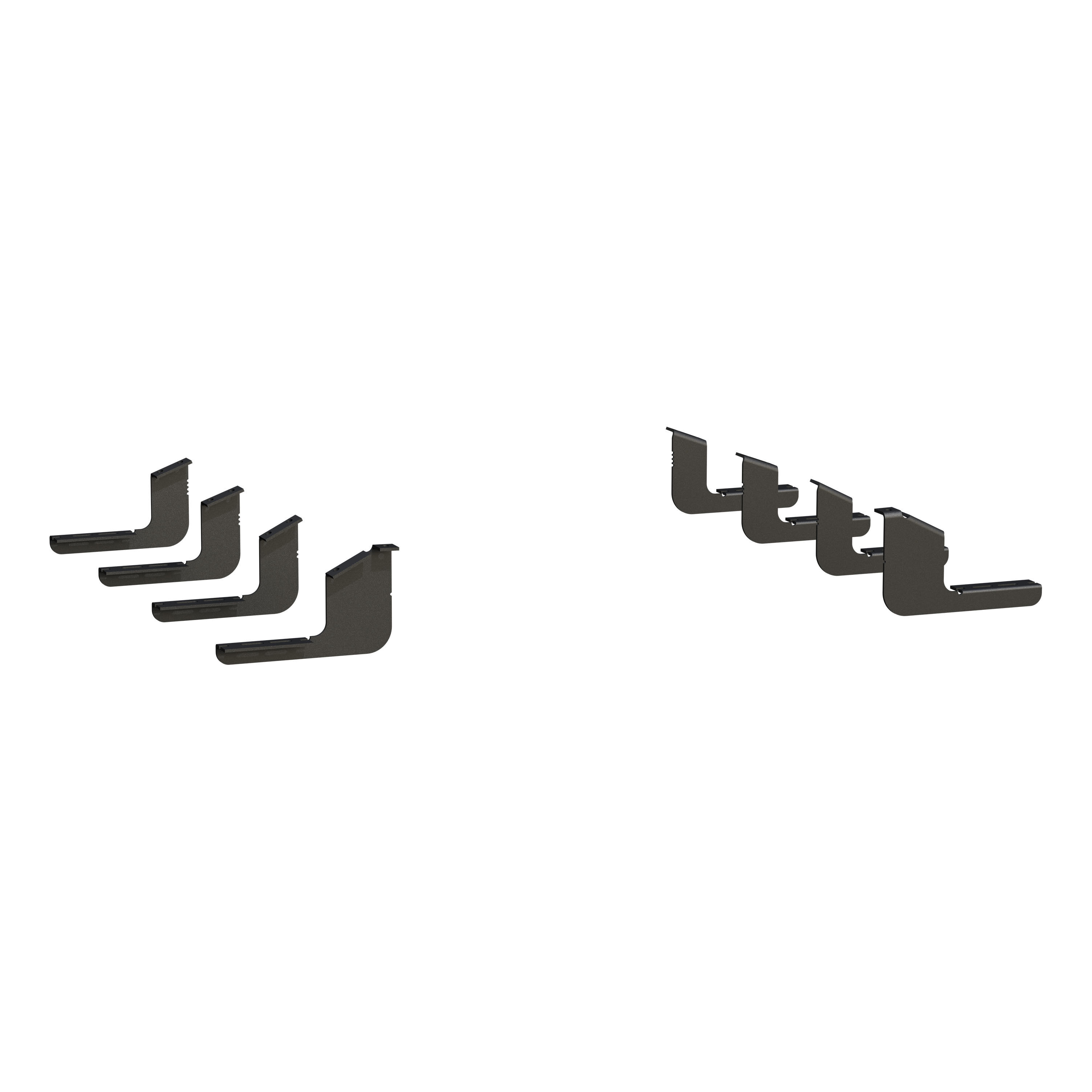2007-2022 Toyota Tundra CrewMax Cab O-Mega II 6" Oval Side Steps Silver