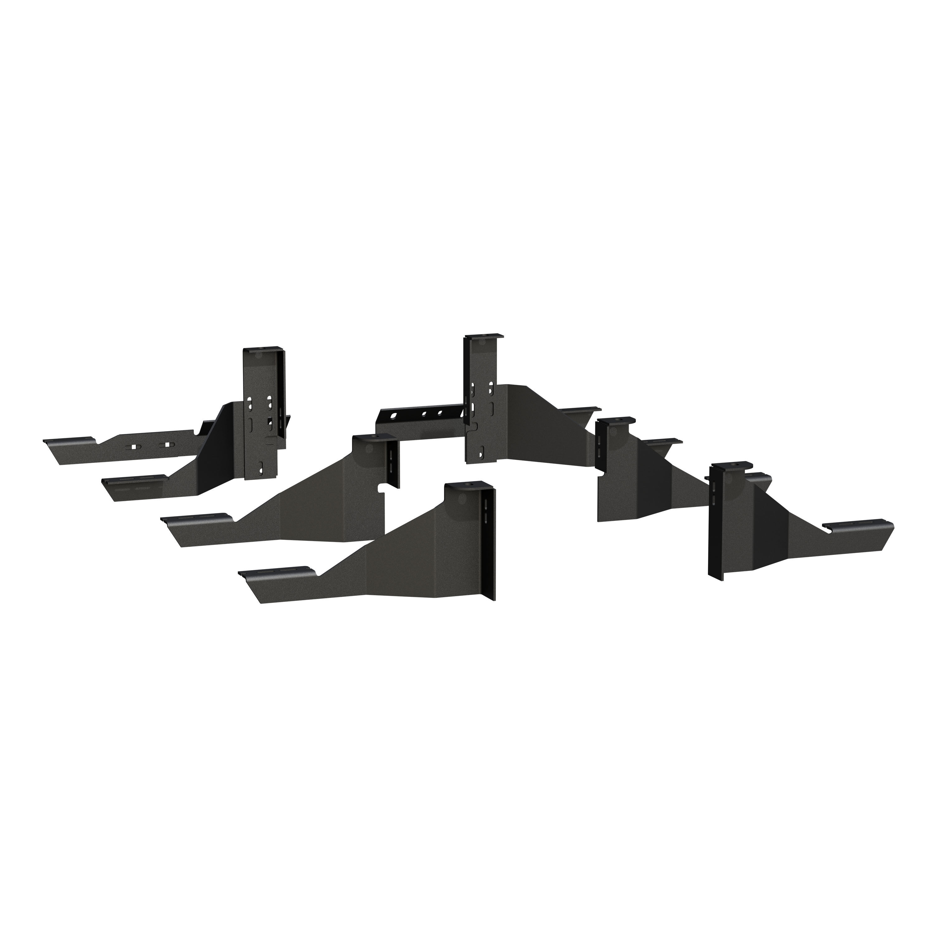 2009-2010 Dodge Ram 1500 Crew Cab 5'7" Box O-Mega II 6" Oval Side Steps Silver