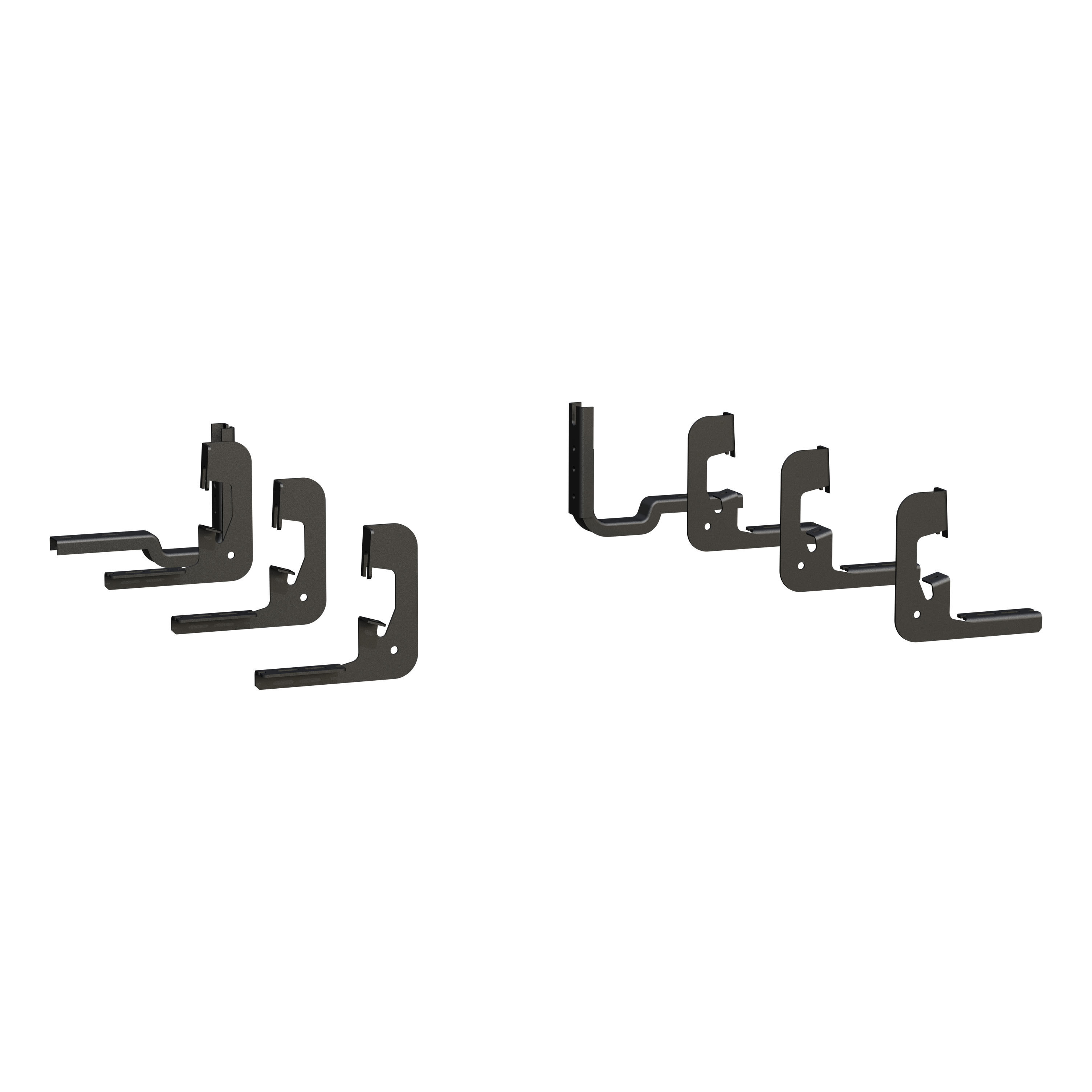 2007-2013 Chevrolet Silverado 1500 Regular Cab 6'6" Box O-Mega II 6" Oval Side Steps Black Textured