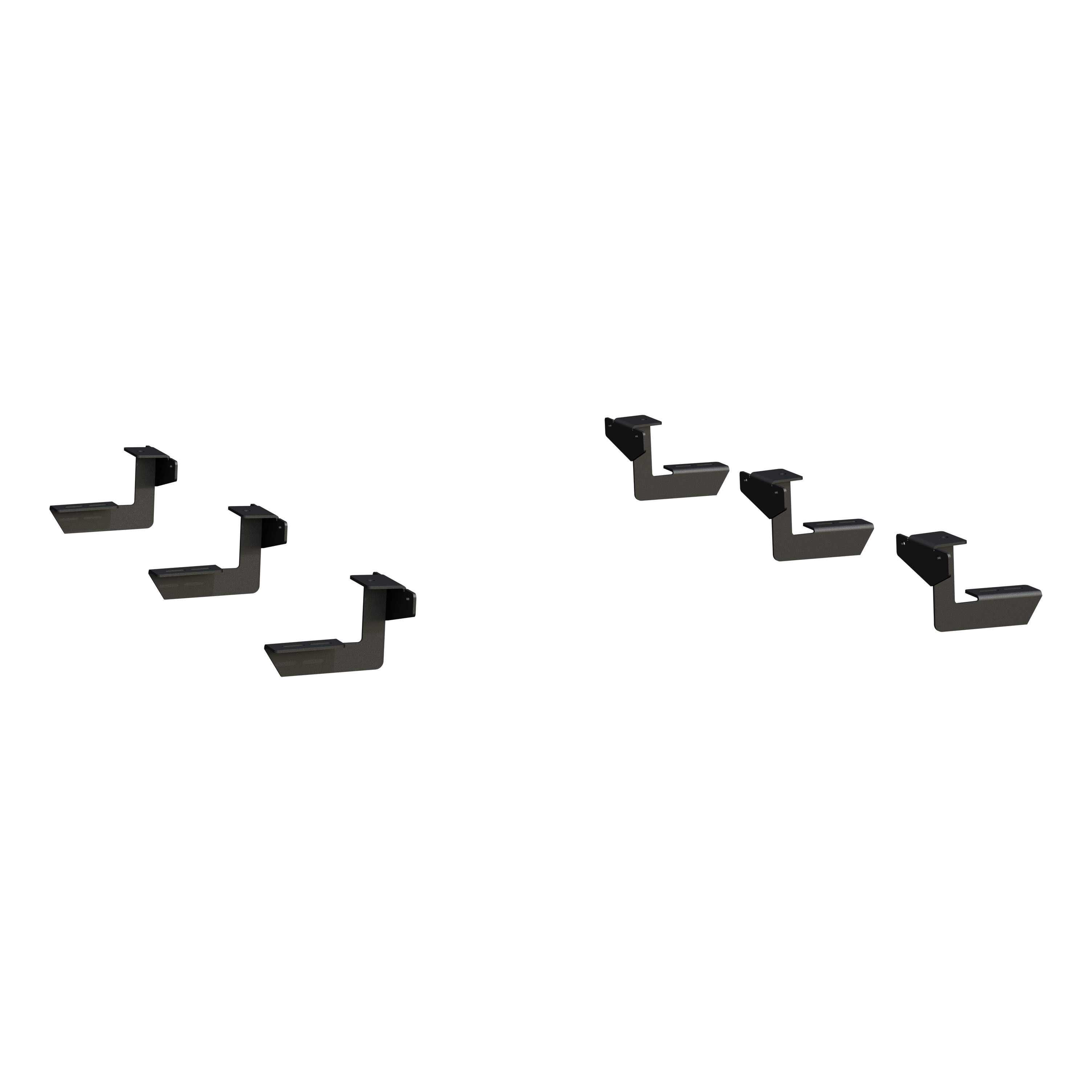 2011-2018 Dodge Durango O-Mega II 6" Oval Side Steps Black Textured