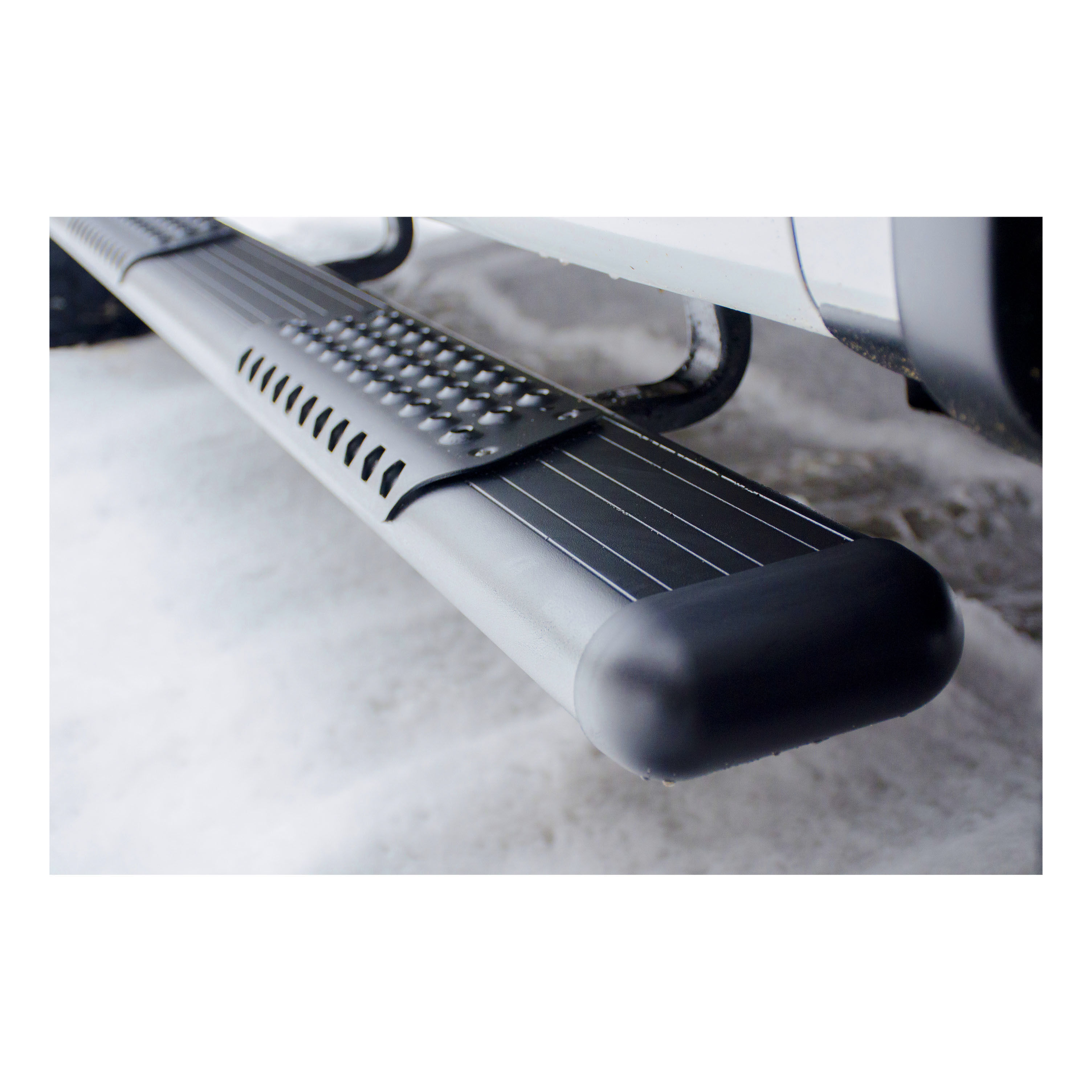 2015-2018 Chevrolet Silverado 2500 HD Double Cab O-Mega II 6" Oval Side Steps Black Textured