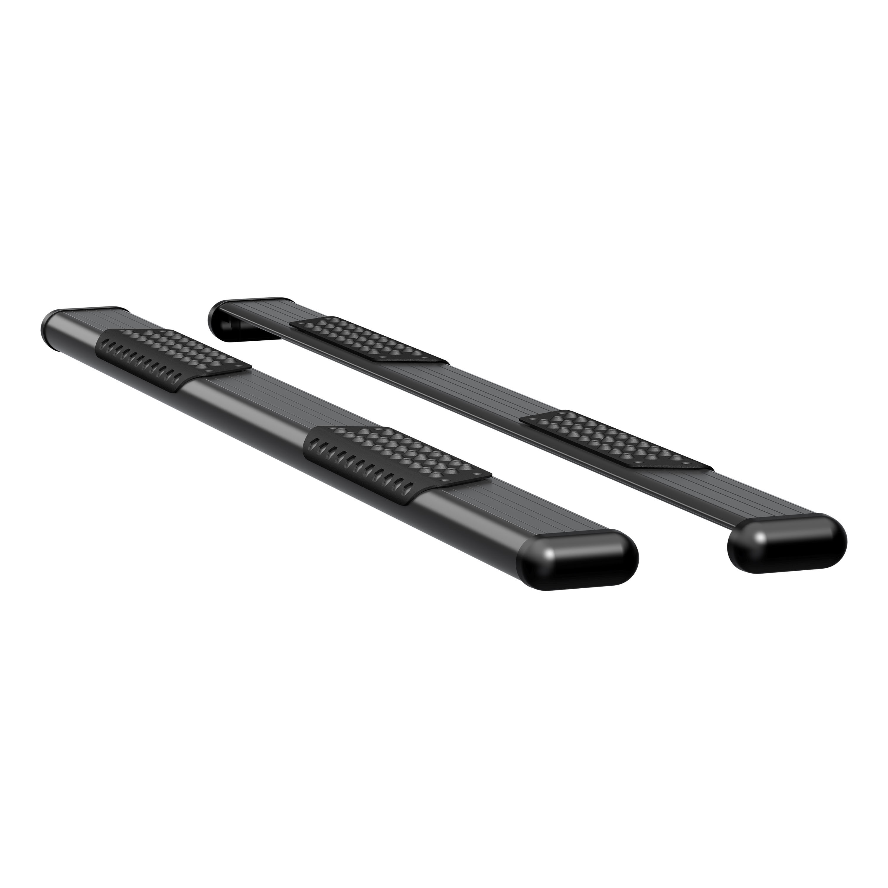 2007-2013 Chevrolet Avalanche O-Mega II 6" Oval Side Steps Black Textured Luverne Truck - 584088-570713
