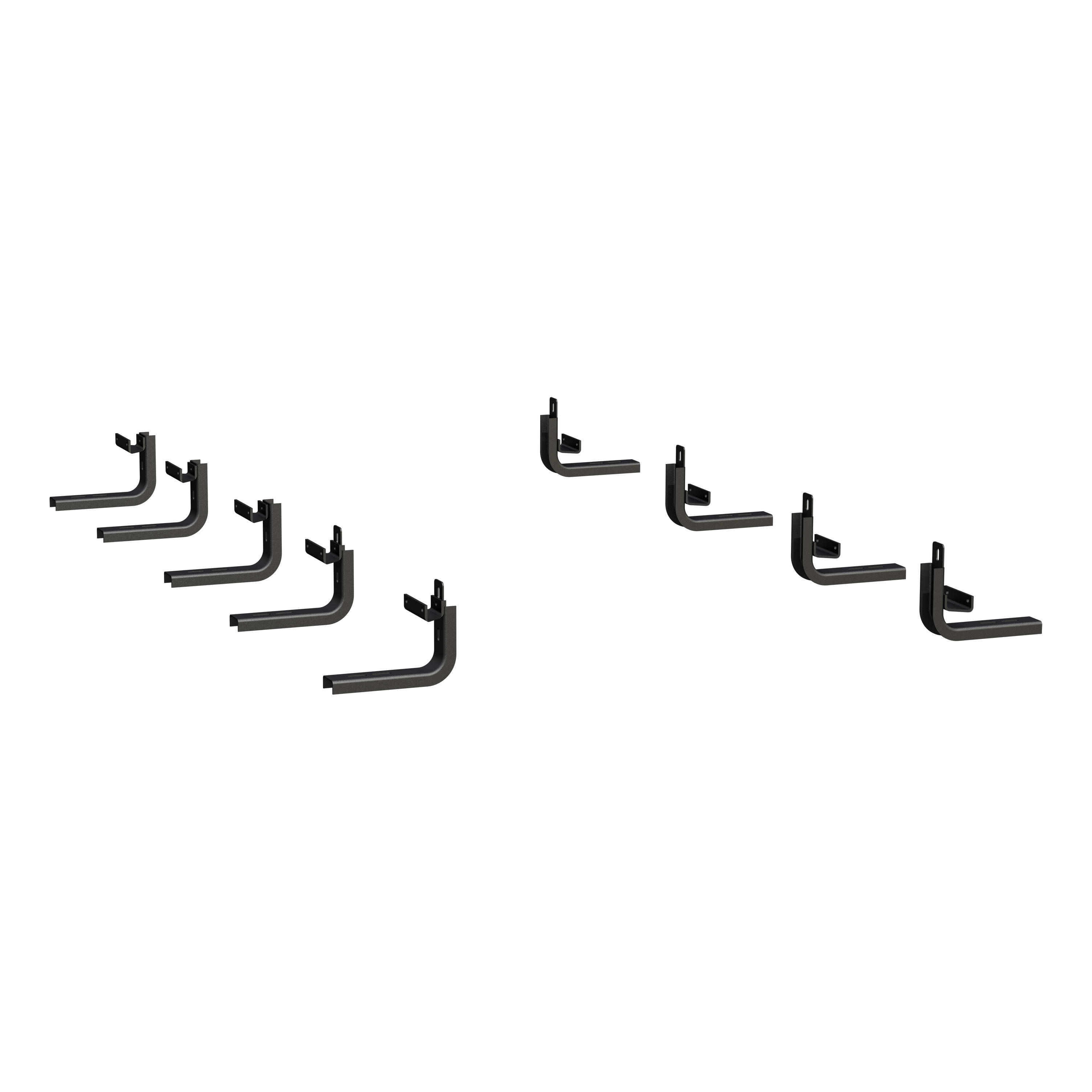 2007-2009 Dodge Sprinter 2500 O-Mega II 6" Oval Side Steps Black Textured