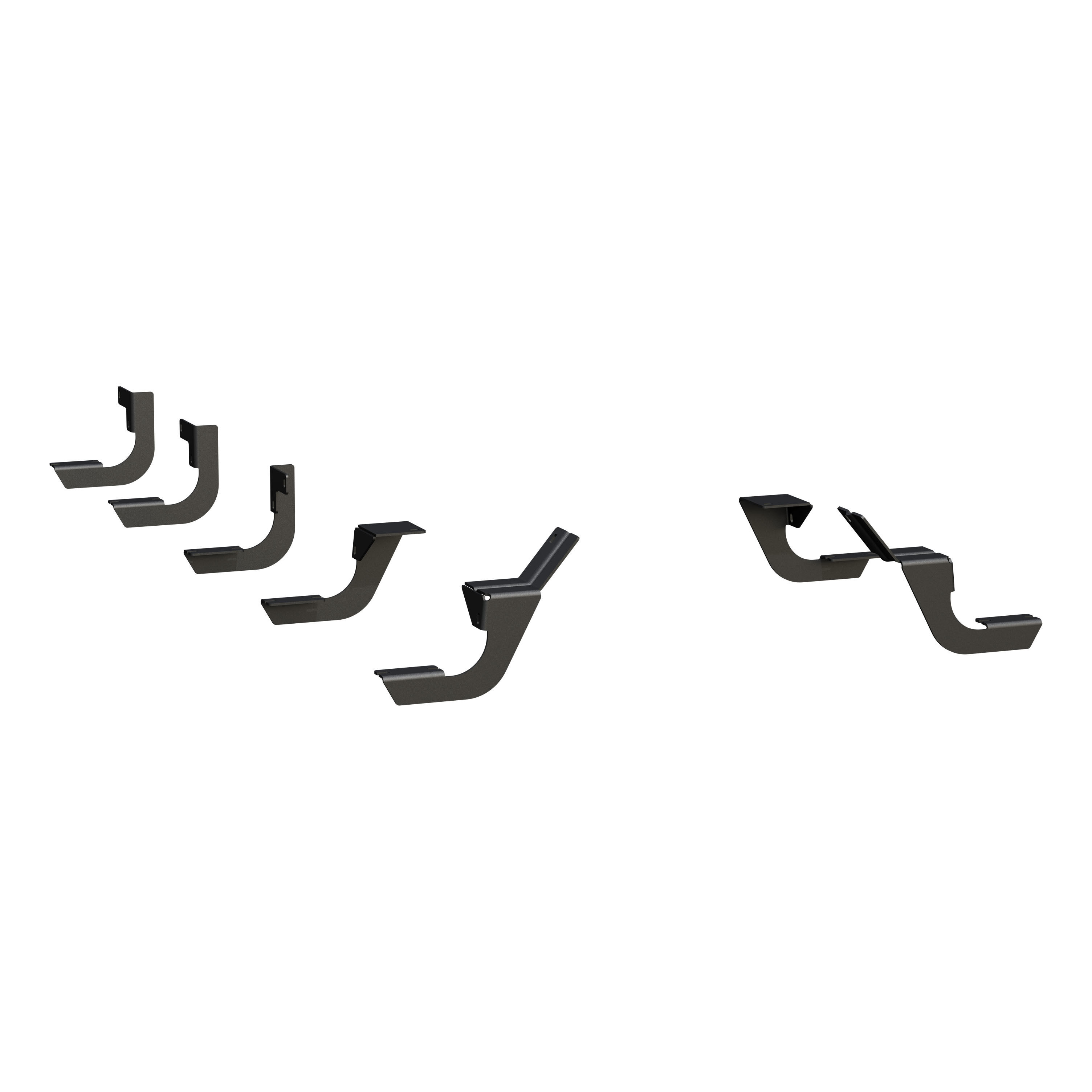 2003-2014 Ford E-150 O-Mega II 6" Oval Side Steps Black Textured