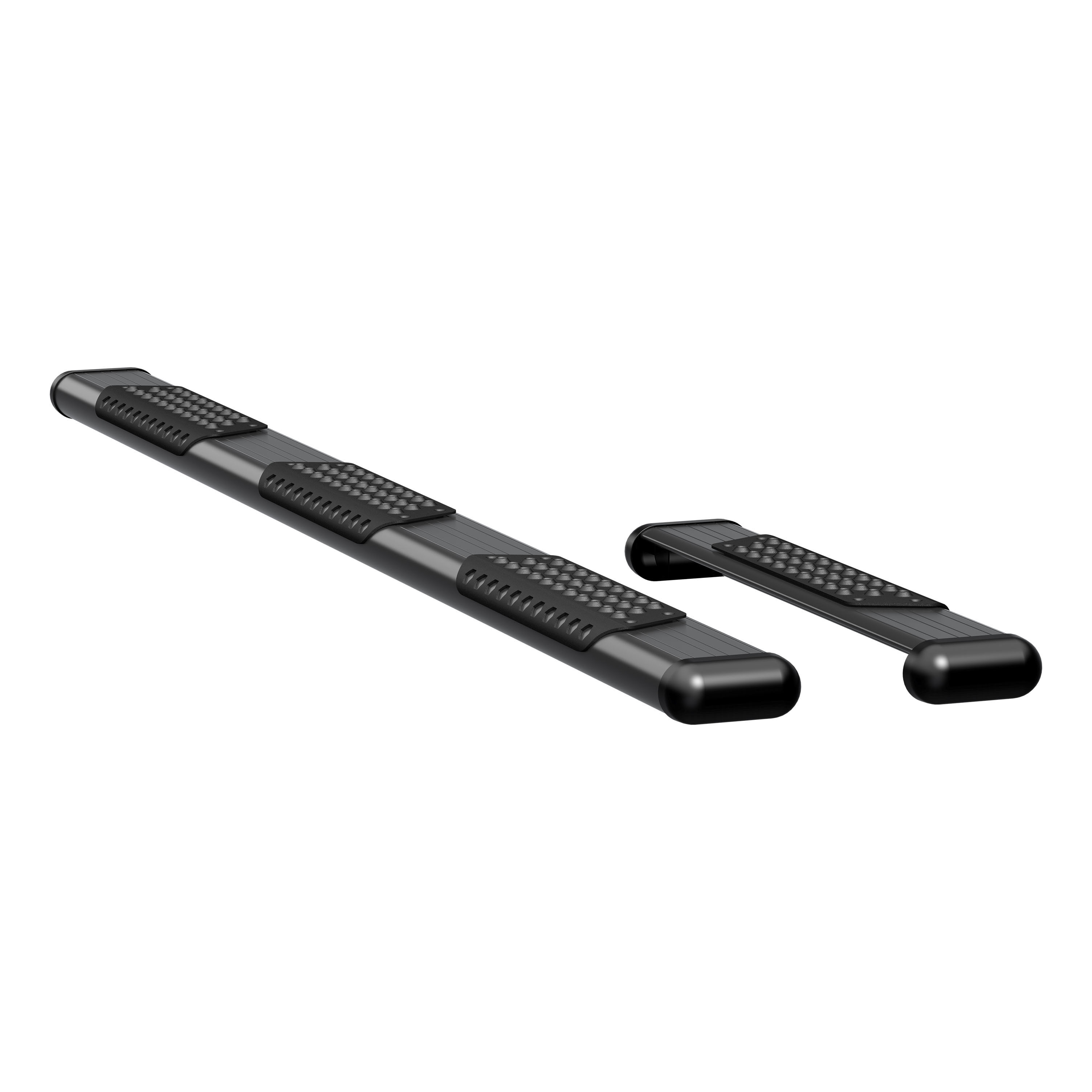 2003-2014 Chevrolet Express 1500 135" WB Regular O-Mega II 6" Oval Side Steps Black Textured Luverne Truck - 584100-570344