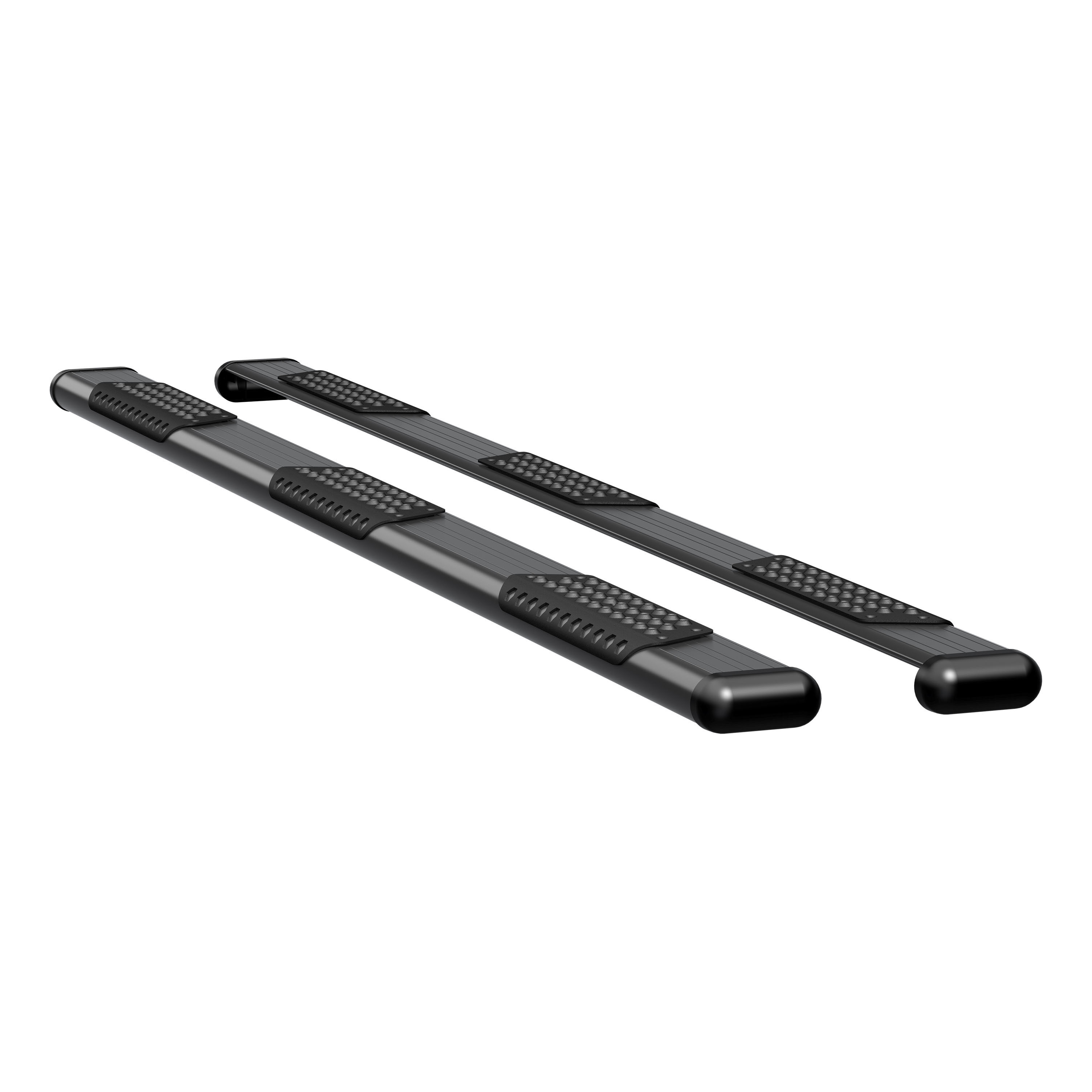 2014-2018 Ram 2500 Mega Cab 6'4" Box O-Mega II 6" Oval Side Steps Black Textured Luverne Truck - 584114-571439