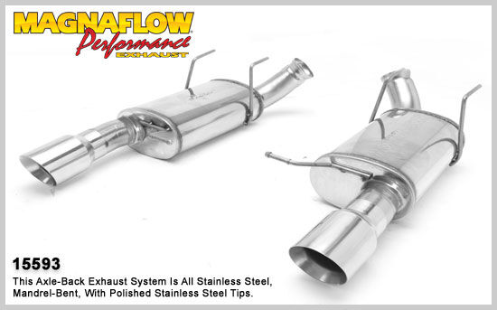 2011 Ford Mustang MagnaFlow Axle Back Exhaust System