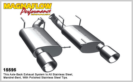 2011 Ford Mustang MagnaFlow Axle Back Exhaust System
