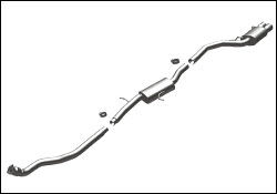 2009-2011 Audi A4 Quattro MagnaFlow Cat Back Exhaust System - 15519