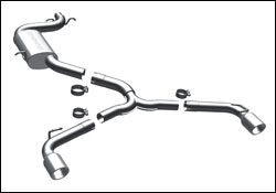 2010 Volkswagen GTI MagnaFlow Cat Back Exhaust System - 15521