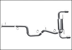 2010-2011 Mazda 3 Mazdaspeed MagnaFlow Cat Back Exhaust System - 15557