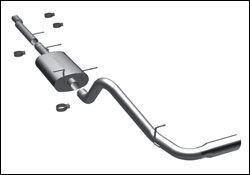 2010 Chevrolet Silverado 1500 LT MagnaFlow Cat Back Exhaust System - 15564