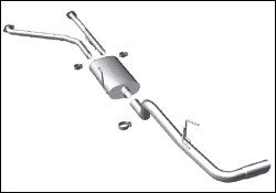 2010-2011 Nissan Frontier MagnaFlow Cat Back Exhaust System - 15580