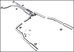 2010-2011 Nissan Titan MagnaFlow Cat Back Exhaust System - 15582