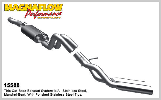 2010 Ford F-150 SVT Raptor MagnaFlow Cat Back Exhaust System
