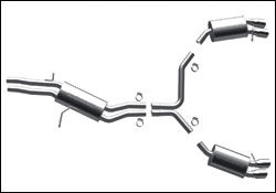 2010-2012 Audi S4 MagnaFlow Cat Back Exhaust System - 15599