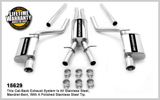 2005-2011 Chrysler 300 MagnaFlow Cat Back Exhaust System