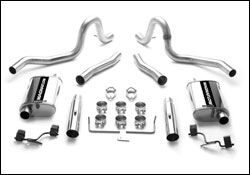 1986-1993 Ford Mustang Cobra MagnaFlow Cat Back Exhaust System - 15630