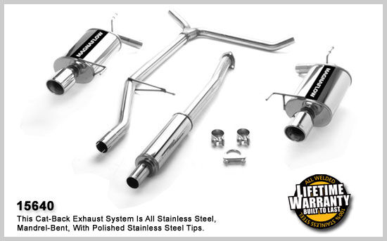 1998-2002 Honda Accord MagnaFlow Cat Back Exhaust System