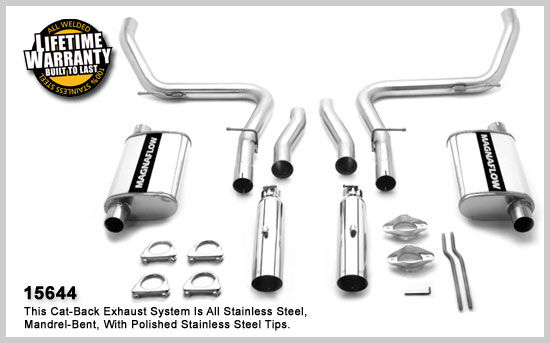 1999-2004 Ford Mustang Cobra MagnaFlow Cat Back Exhaust System
