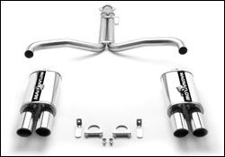 1986-1991 Chevrolet Corvette MagnaFlow Cat Back Exhaust System - 15658