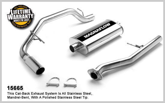 2002-2006 Chevrolet Suburban 1500 LT MagnaFlow Cat Back Exhaust System