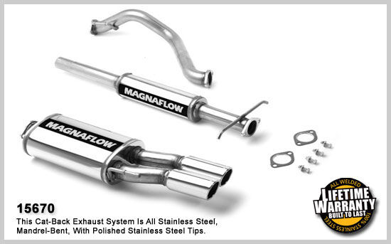 1993-1999 Volkswagen Golf MagnaFlow Cat Back Exhaust System