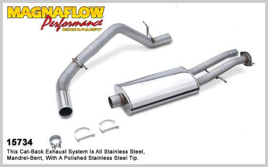 2002-2006 Cadillac Escalade MagnaFlow Cat Back Exhaust System
