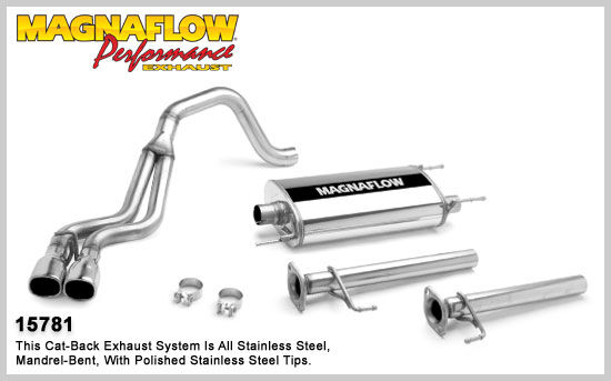 2003-2008 Toyota 4Runner MagnaFlow Cat Back Exhaust System