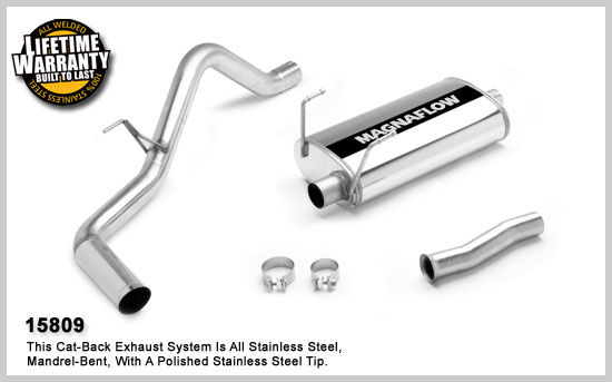 2000-2006 Toyota Tundra MagnaFlow Cat Back Exhaust System