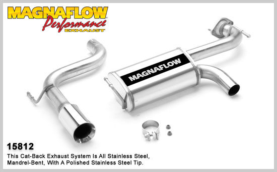 2000-2005 Toyota Celica GTS MagnaFlow Cat Back Exhaust System