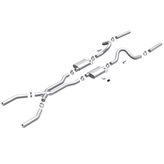 1964-1966 Ford Mustang MagnaFlow Cat Back Exhaust System