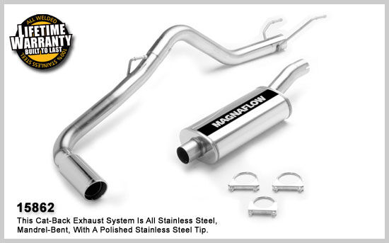 2004-2005 Dodge Ram 1500 MagnaFlow Cat Back Exhaust System