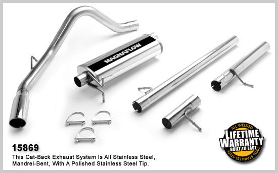 1999-2004 Ford F-250 Super Duty MagnaFlow Cat Back Exhaust System