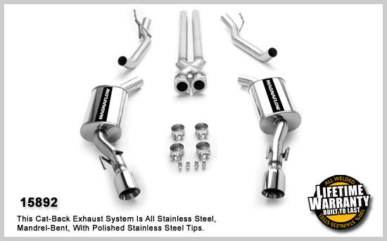2005-2006 Pontiac GTO MagnaFlow Cat Back Exhaust System