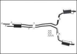 2010-2011 Ford Flex Limited MagnaFlow Cat Back Exhaust System - 16395