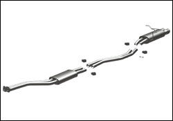 2001-2002 BMW Z3 MagnaFlow Cat Back Exhaust System - 16465