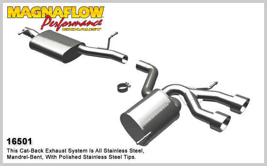 2008 Volkswagen R32 MagnaFlow Cat Back Exhaust System