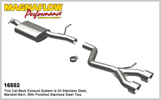 2008 Volkswagen R32 MagnaFlow Cat Back Exhaust System