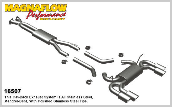 2009-2010 Hyundai Genesis 3.8 MagnaFlow Cat Back Exhaust System