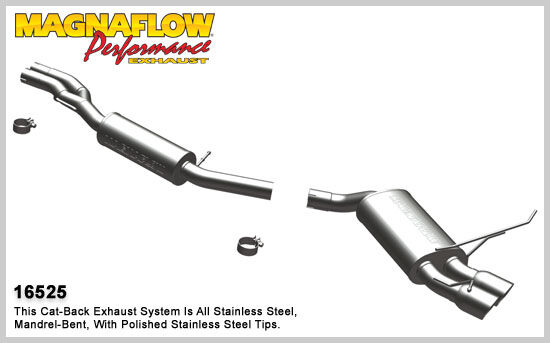 2008-2010 BMW 128i MagnaFlow Cat Back Exhaust System