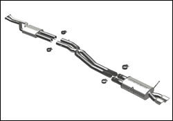 2000 BMW 328Ci MagnaFlow Cat Back Exhaust System - 16532